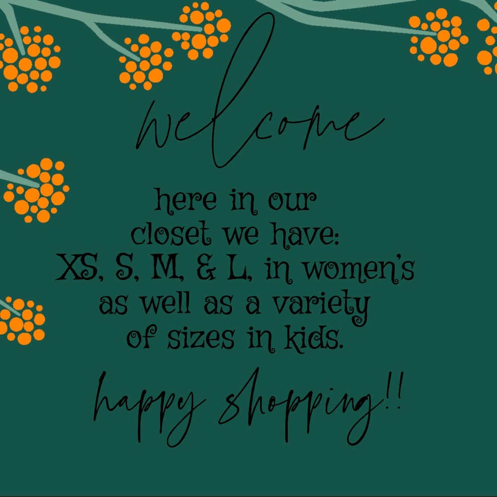 Welcome to my closet!